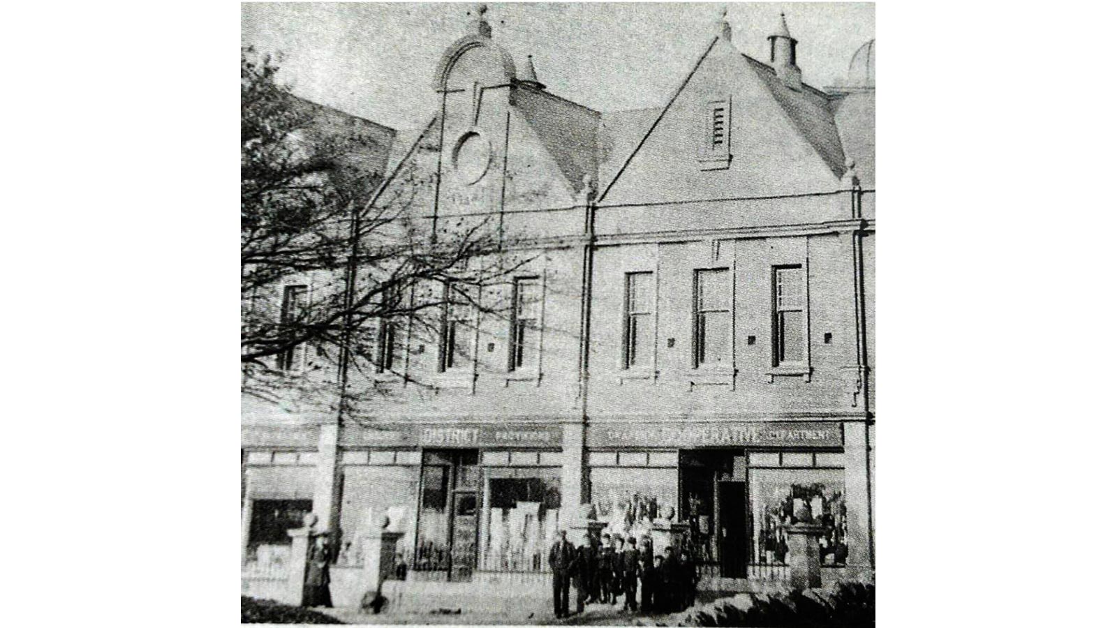 image of The old Co-Operative building, Hexham Road - date unknown