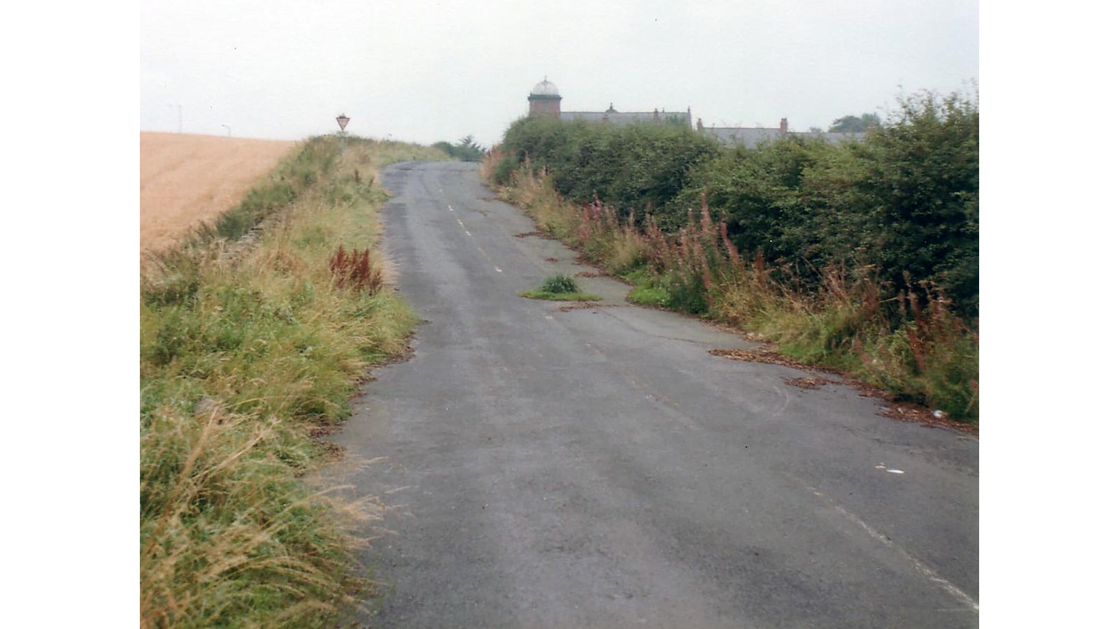 images of the Old Road from North Walbottle to Walbottle Village, M. Webb, 1973