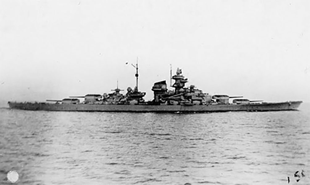 Photo of the ship The Tirpitz